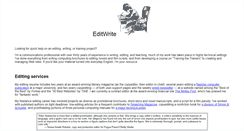 Desktop Screenshot of editwrite.unchi.org
