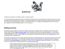 Tablet Screenshot of editwrite.unchi.org