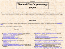 Tablet Screenshot of genealogy.unchi.org